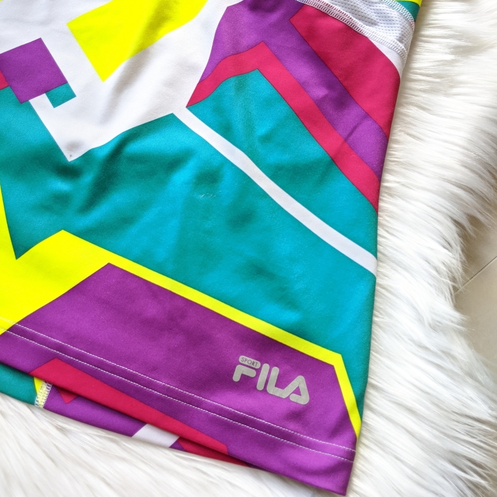 Fila Sport Colorblock Workout Top Size Large - Picture 2 of 5